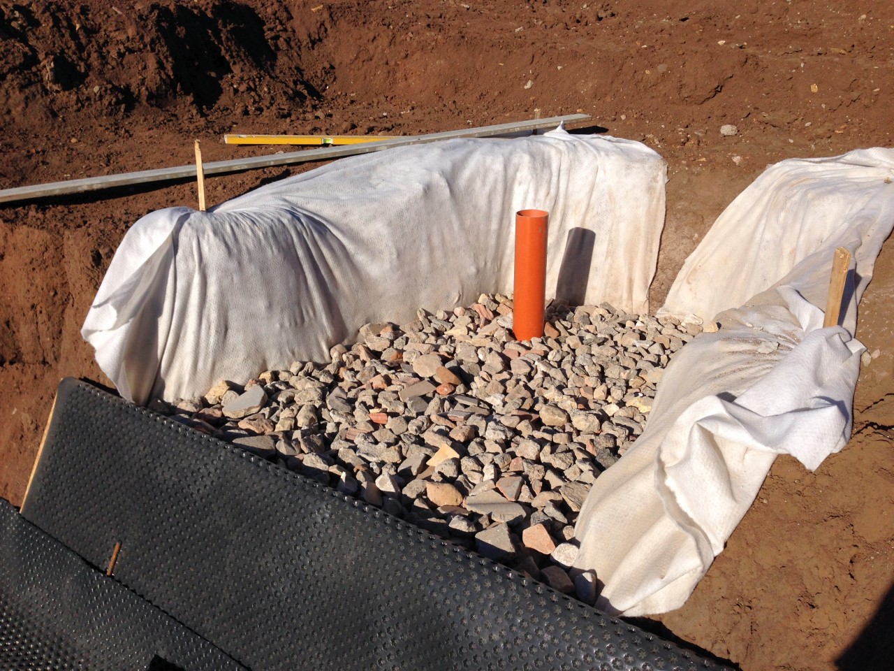 Versickerung für GSA-Schacht