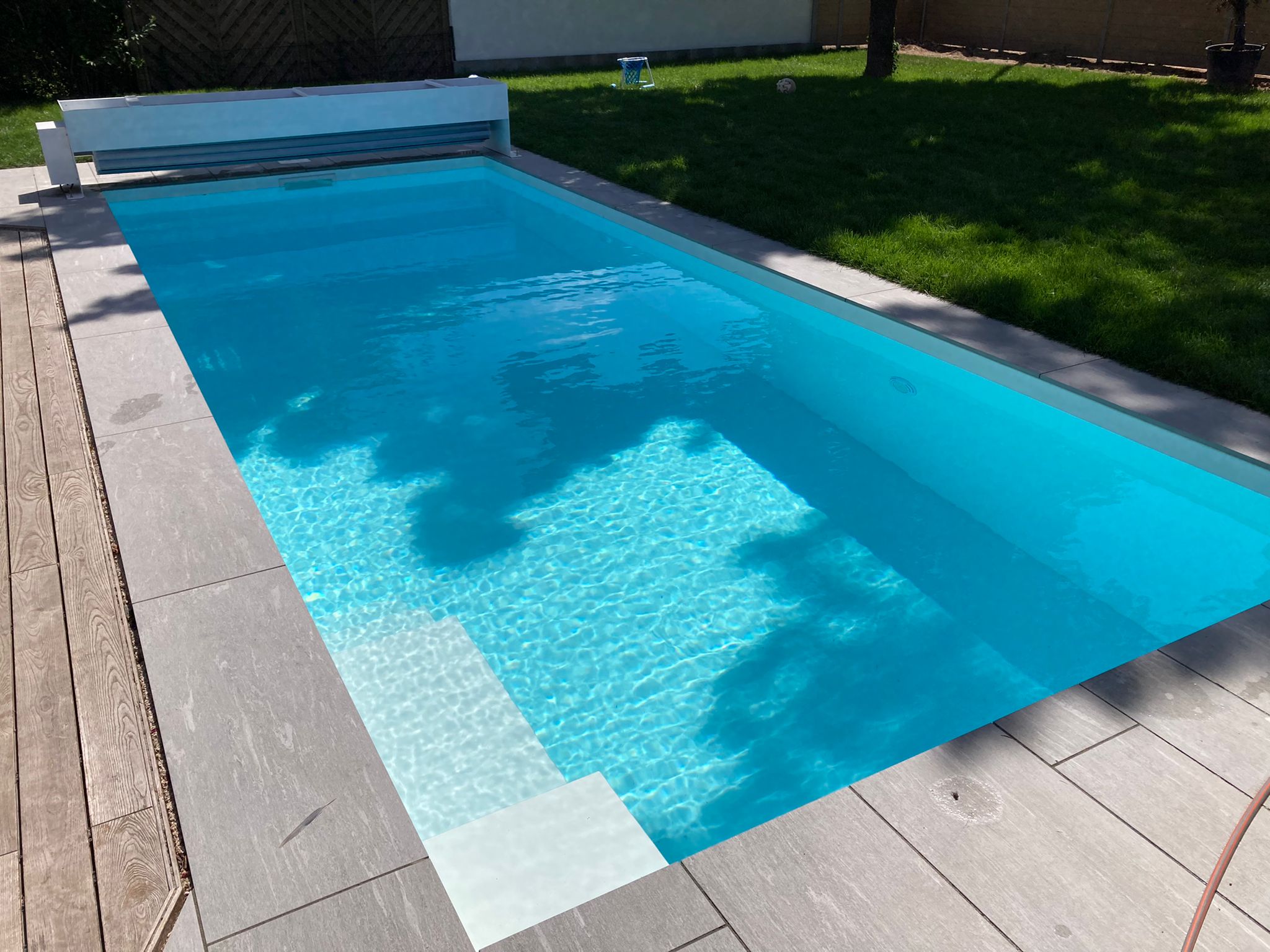 Becken komplett weiß